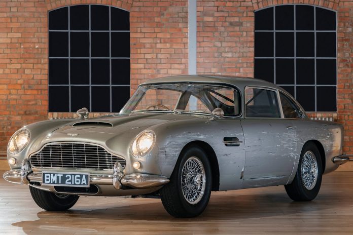 Bond's Aston Martin DB5 From No Time To Die Is Going To Auction