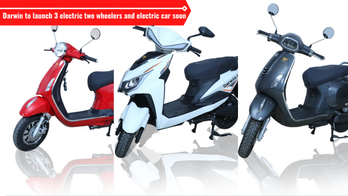 Darwin EVAT to launch 3 electric two wheelers and electric car soon