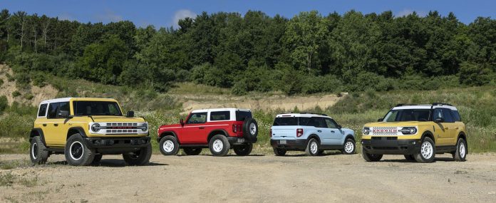 Ford Honors The Original 1966 Bronco With Release Of The New Bronco Sport and Bronco Sport Heritage Editions