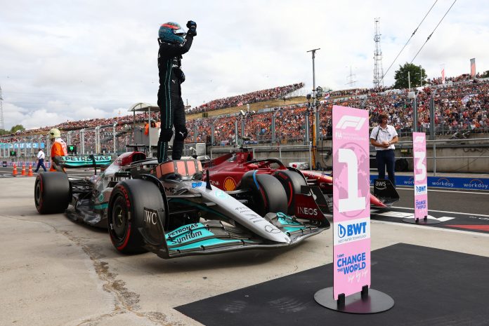 George Russell Secures Maiden Pole Position Finish at the F1 Hungarian Grand Prix