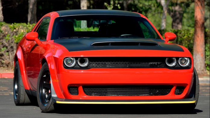 Low-Mileage Dodge Demon Hits the Auction Block After Starring in a Michael Bay Movie