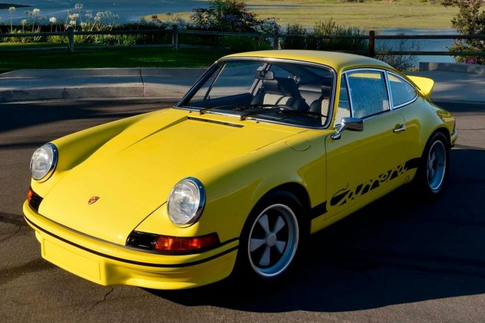 Paul Walker's Mint 1973 Porsche 911 Carrera RS 2.7 Up For Grabs