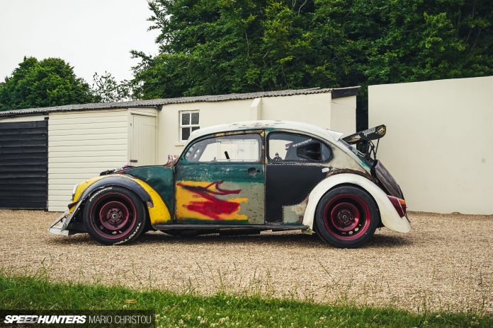 Square Engine, Round Car: A Backwards, Bonkers VW Beetle