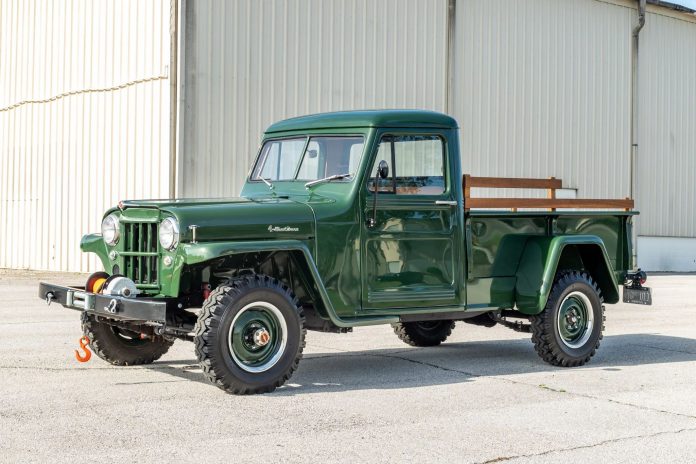 1957 Willys Jeep Truck Looks Excellent After Body-Off Refurbishment