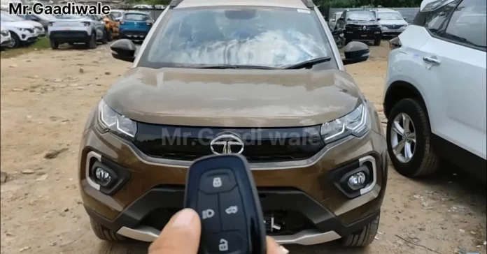 Tata Nexon SUV Jet Edition in a quick walkaround video