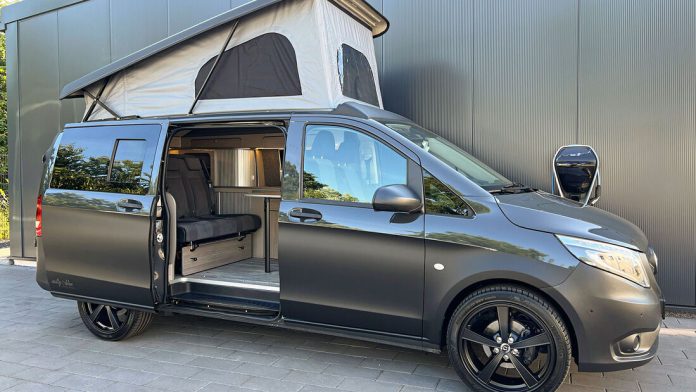 Mercedes Vito Camper Van by Salty Blue