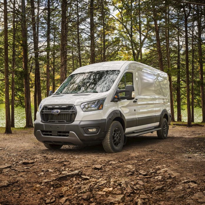 Ford Reveals New 2023 Transit Trail Van