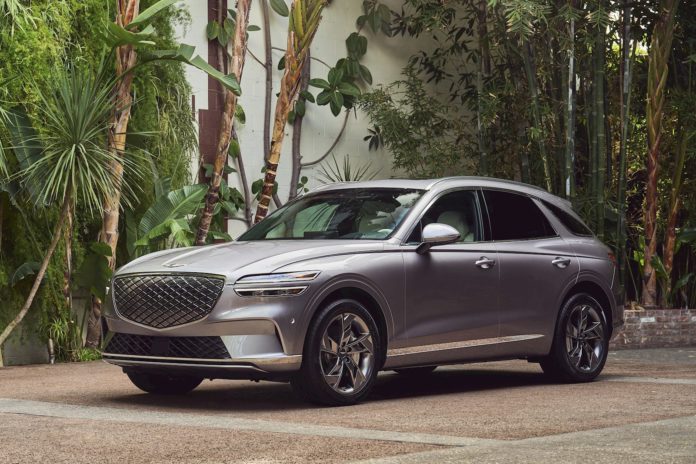 Genesis Debuts Electrified GV70 In Los Angeles