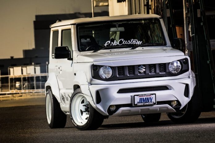 Japanese Tuner ESB Ruins The Suzuki Jimny With Two New Kits