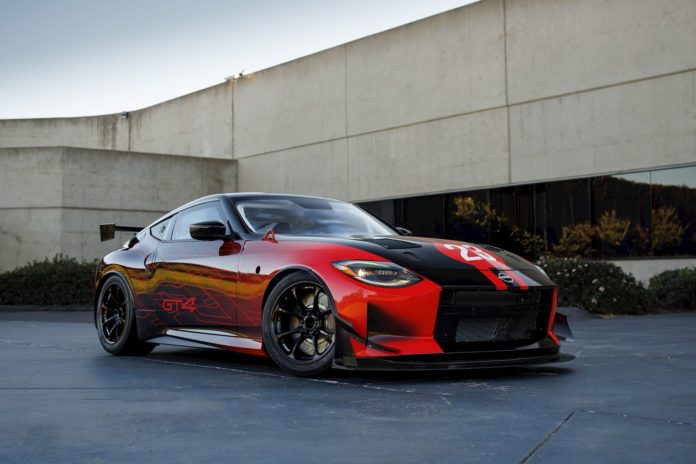 Nissan Unveils The Z GT4 At The 2022 SEMA Show 