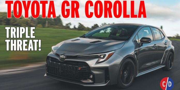 Watch the 2023 Toyota GR Corolla in Action