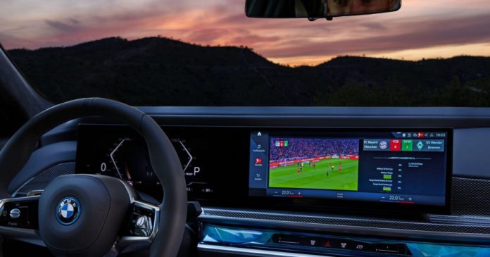 BMW starts in-car soccer streaming pilot