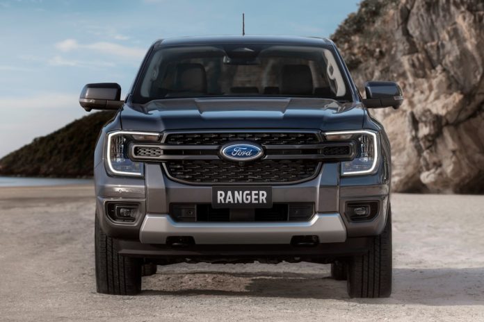 2024 Ford Ranger Frontal Aspect