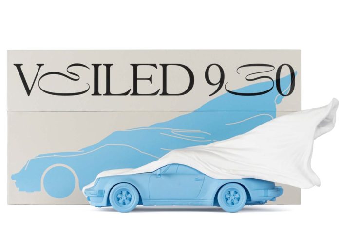 How To Buy: Daniel Arsham's Veiled Porsche 930 Turbo Mid-Reveal Sculpture