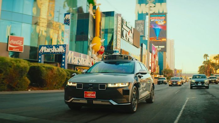 Hyundai Demos Self-Driving Ioniq 5 Taxi at CES in Vegas - The Detroit Bureau