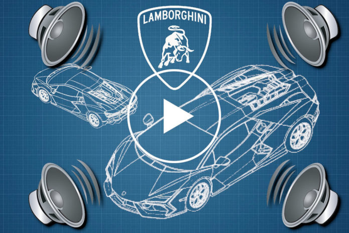 LEAKED: The Sound Of The Lamborghini Hybrid V12 Supercar's Pure Electric Mode