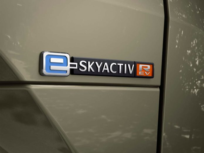 Mazda MX-30 e-skyactiv badge