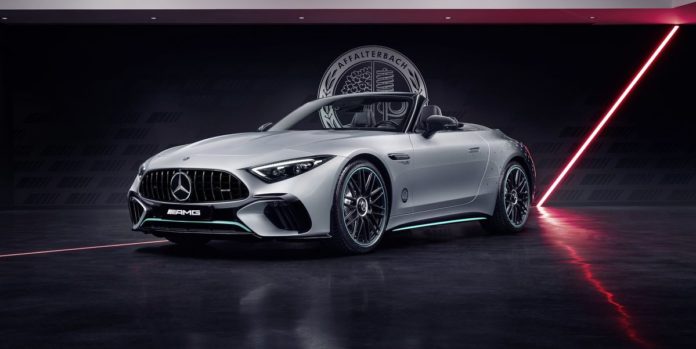 Mercedes-AMG SL63 in Silver Arrows Garb Is Inspired by Formula 1