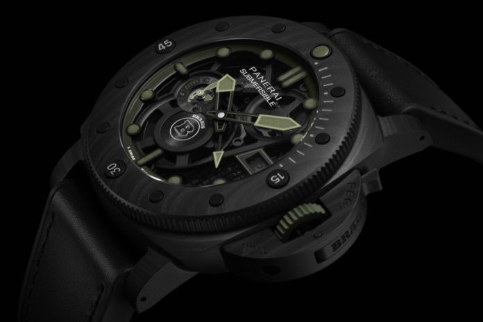 Panerai's New Submersible S BRABUS Verde Militare Edition Celebrates The 900HP Stealth Green Super Boat