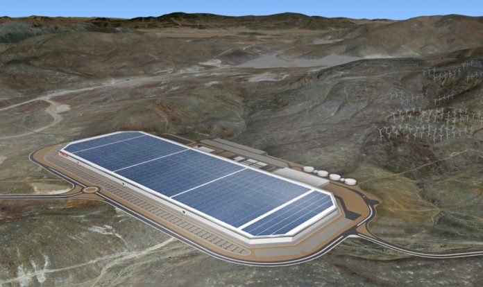 Tesla Nevada gigafactory