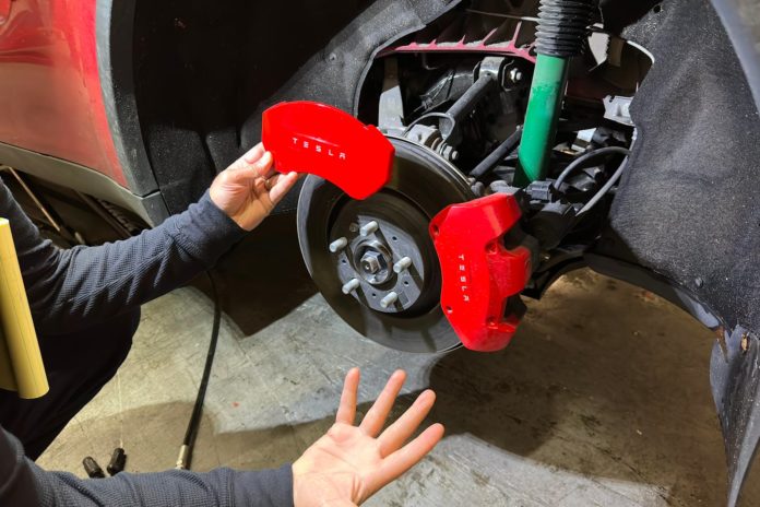 Tesla Is Hiding Downgraded Brakes Behind Cheap Plastic