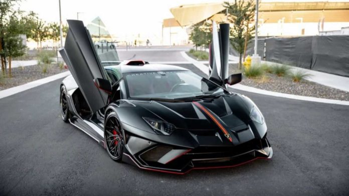 1-of-1 Custom Bespoke Widebody Lamborghini Aventador SV-R For Sale