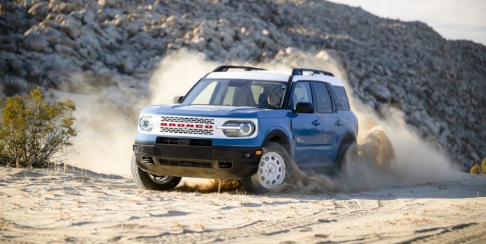 2023 Ford Bronco Sport Heritage Editions Play the Retro Card