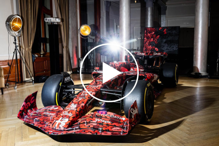 Alfa Romeo F1 Team Creates Art Car To Bring Fans Together