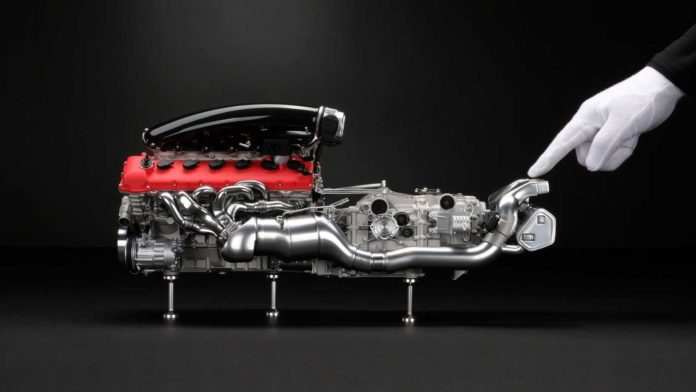 Amalgam's New $15,250 Ferrari Daytona SP3 1:4 Scale Engine Model