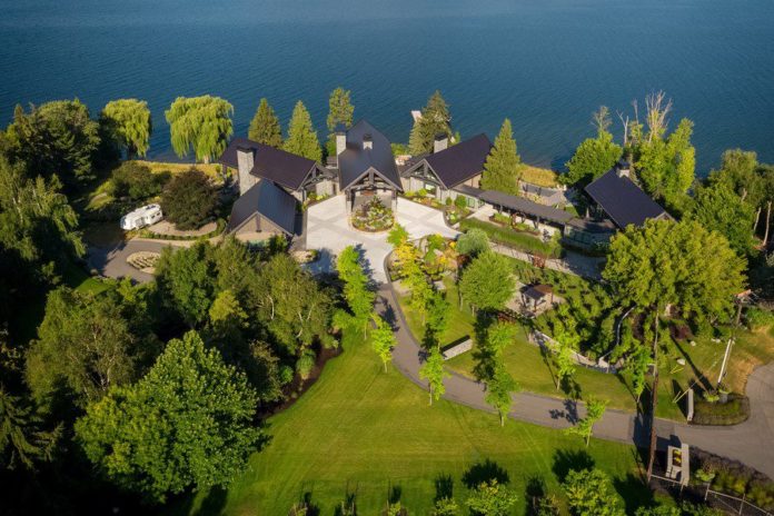 British Columbia's $45.9M Waterside Farm Is The Ultimate Lakeside Getaway