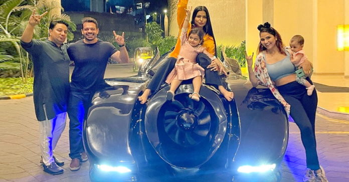 Famous youtuber Flying Beast checks out the Bollywood director's Batmobile [Video]