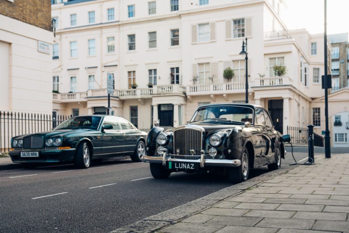 A 1961 Bentley S2 Continental converted to electric power by Lunaz