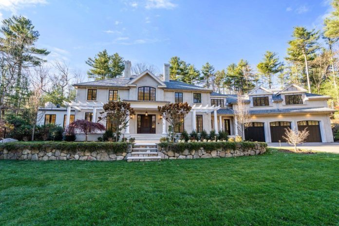 Mansion Motors: An $11.5M Modern Massachusetts Estate For A Northeast Car Collector