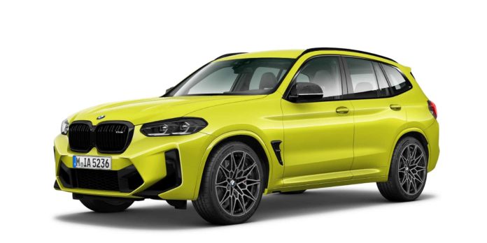 BMW X3 M Competition Sao Paulo Yellow 2