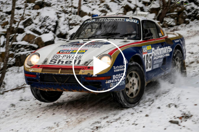 Porsche Secretly Restored The Race-Hardened 959 That Inspired The 2023 911 Dakar