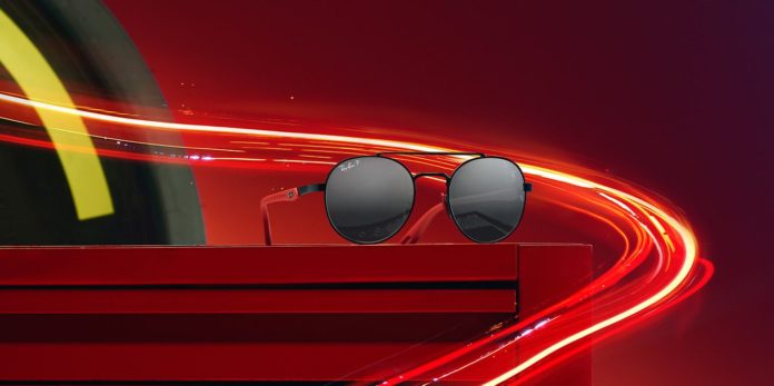 Ray-Ban Celebrates Scuderai Ferrari's SF-23 F1 Car With A New Luxury Sunglass Collection