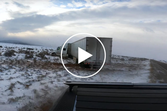 Rivian R1T Recovers 38,000-Pound Semi That Slid Off The Road