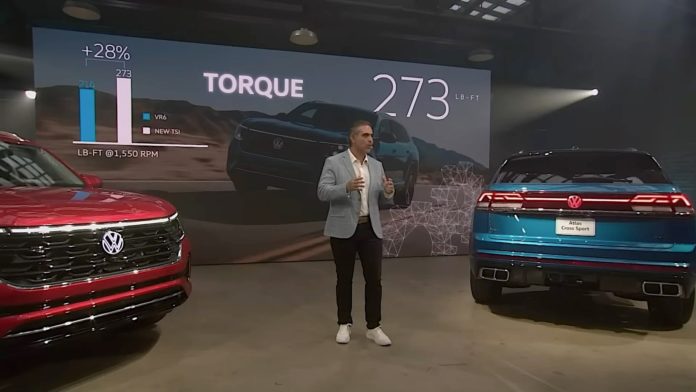 VW's Di Si intros Atlas at Chicago 2023