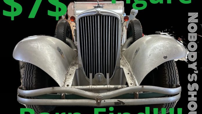 Seven Figure Barn Garage Find!! 1931 Duesenberg Model J!! 1 of 25 Built! Hidden for 55 Years!