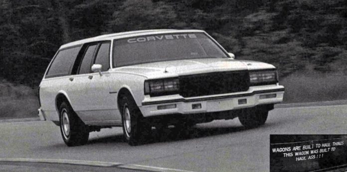 This 1983 Chevy Caprice Wagon Was Built to Chase Corvettes