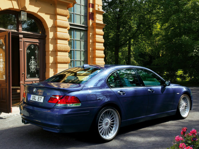 alpina historie E65 B7