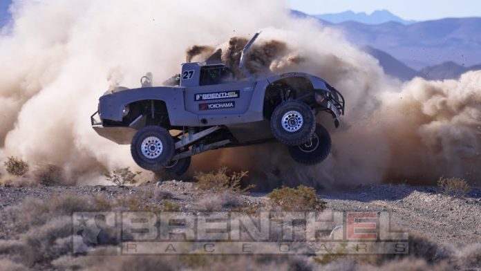 Watch What Happens When You Crash a Trophy Truck At Over 100 MPH!