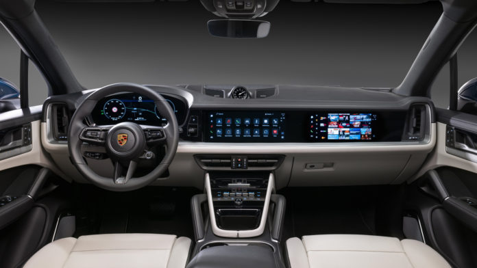 porsche cayenne interior 1