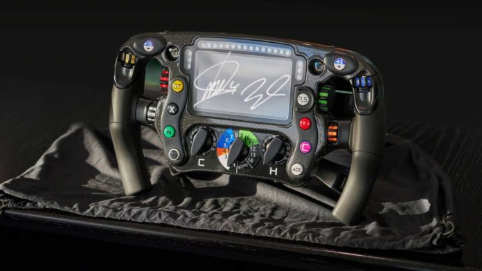 Amalgam's New Full-Scale McLaren F1 MCL36 Replica Steering Wheel