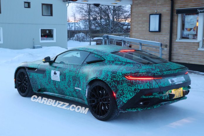 Aston Martin DB11 Replacement Spied In Sweden