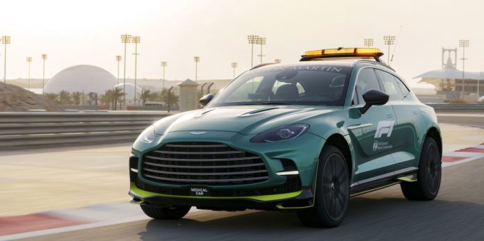 Aston Martin DBX 707 Will Rush F1 Medics to Accidents