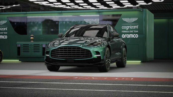 Aston Martin Launches New F1 Pit Garage Configurator Experience