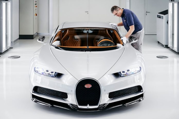 Bugatti Puts More Time Into Paint Than Most Manufacturers Put Into Cars