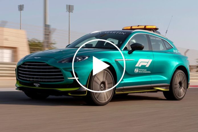 F1's New Medical Car is Aston Martin's 700-HP DBX707 SUV