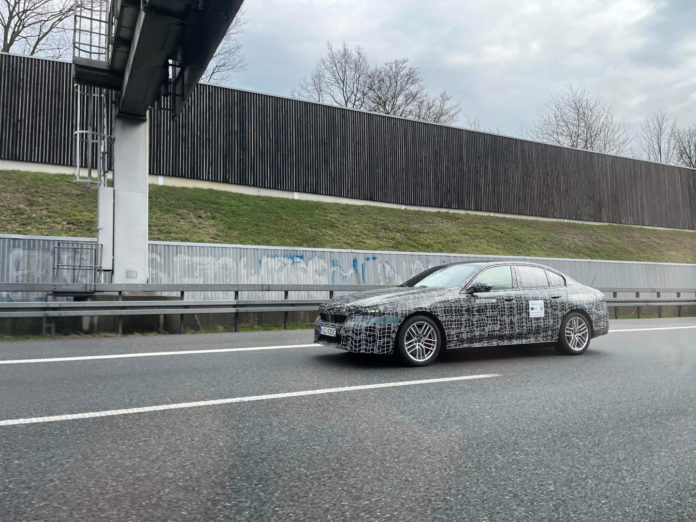 bmw i5 spy photos 1